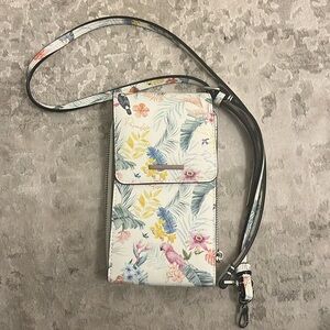 Pardons crossbody floral bag
